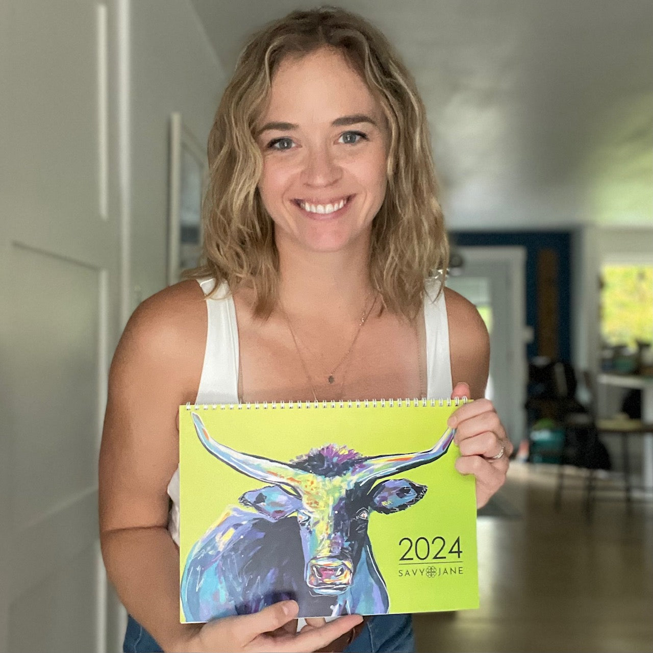 2024 Animal Wall Calendar Savy Jane O'Malley