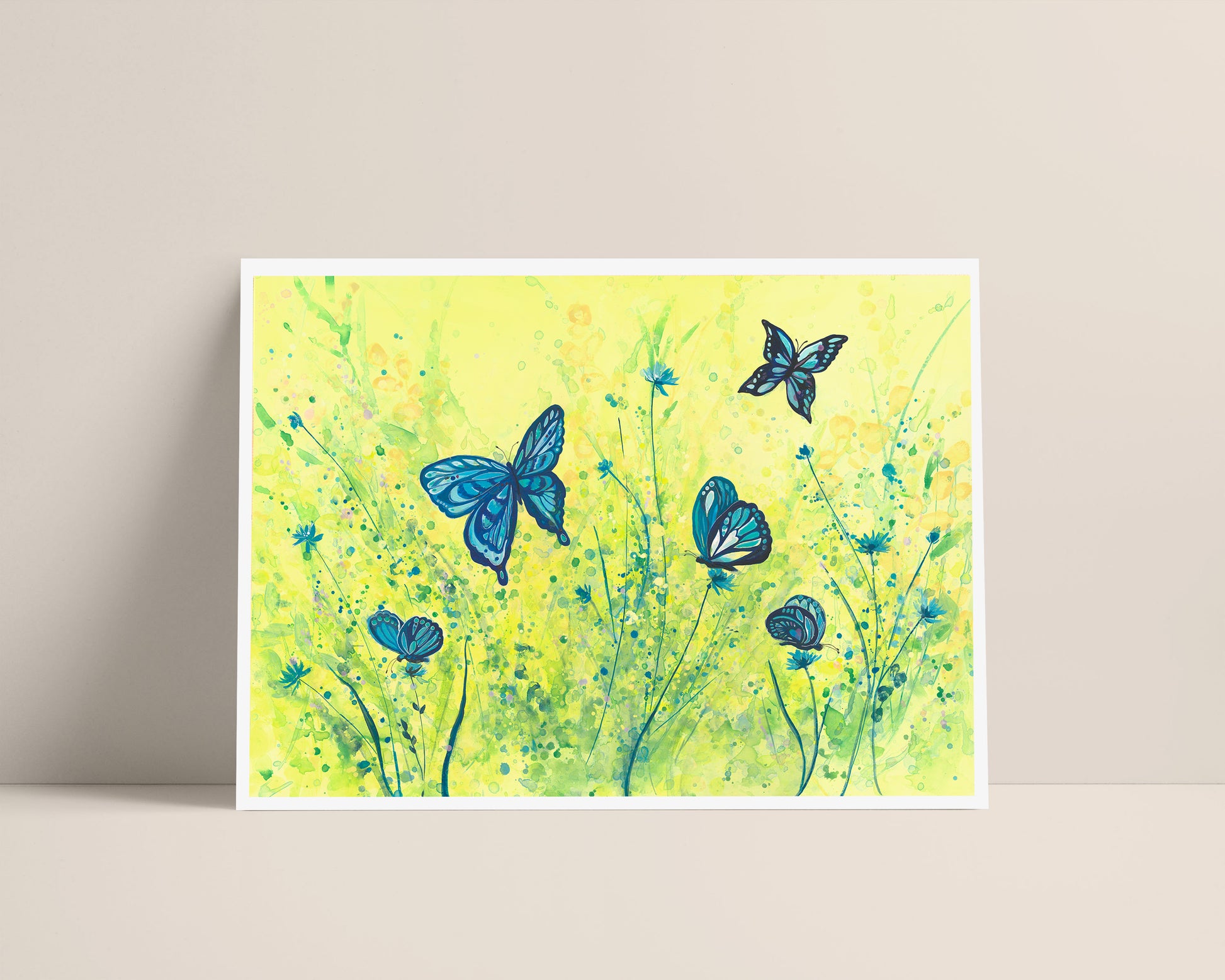 Butterfly Art Print  Shop online by Australian Artist Belinda Lindhardt
