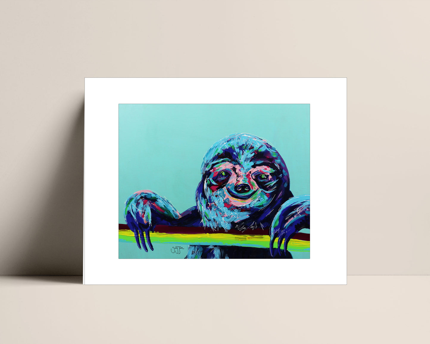 Framed "Sloan" Fine Art Print