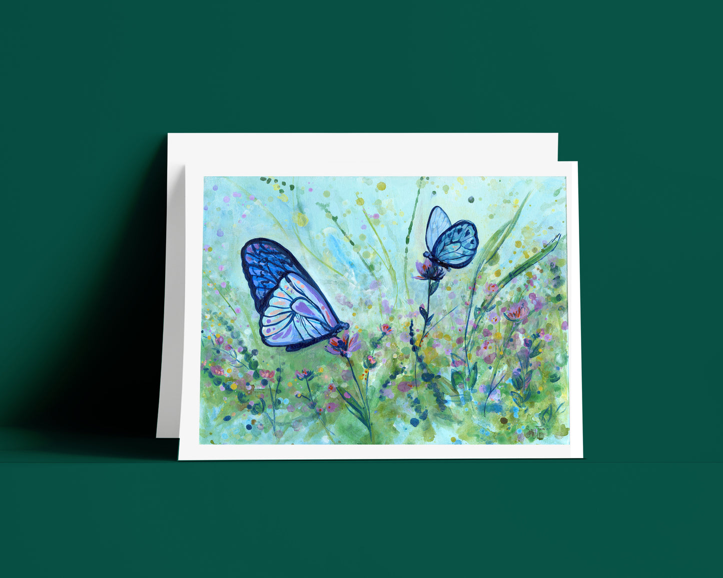 "Spring Song" 7x5" Greeting Card